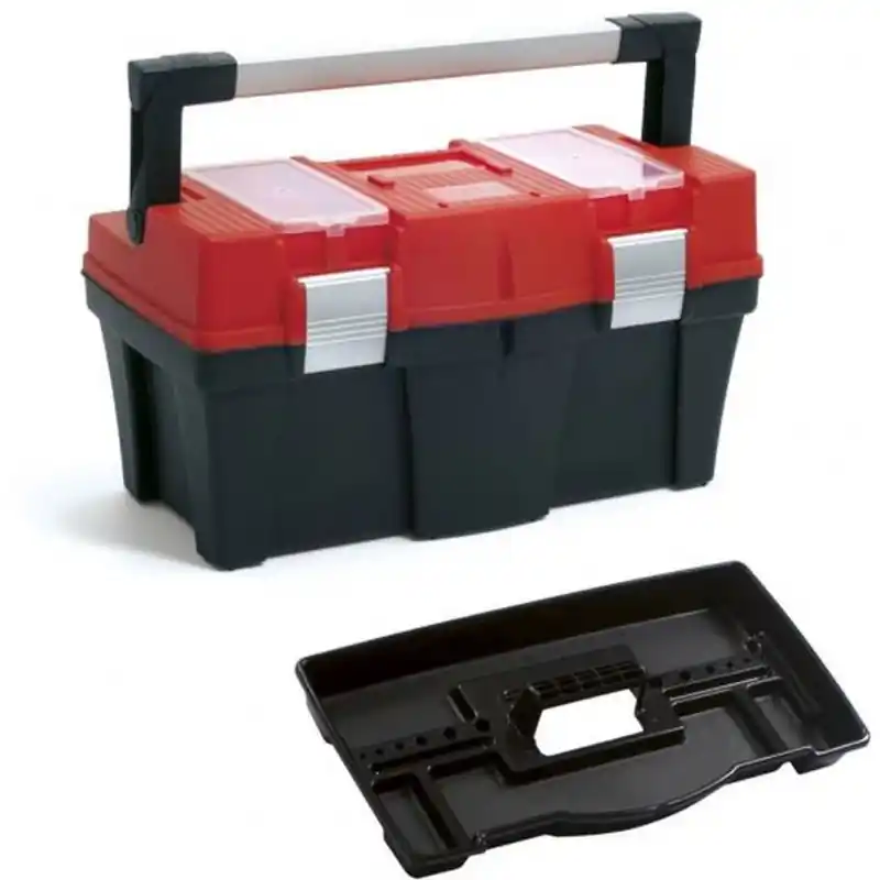 Prosperplast APTOP Werkzeugkoffer, rot, 458 x 257 x 245 mm N18APTOP Direkt Vom Hersteller
