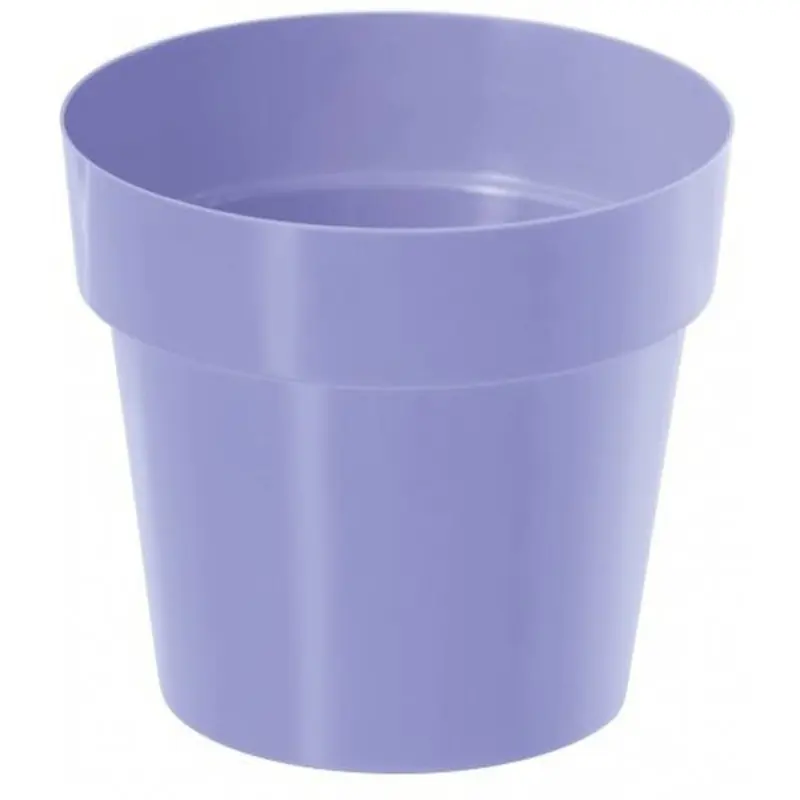 PROSPERPLAST IML Blumentopf ohne Druck 12 cm, Lavendel DR120 Echt