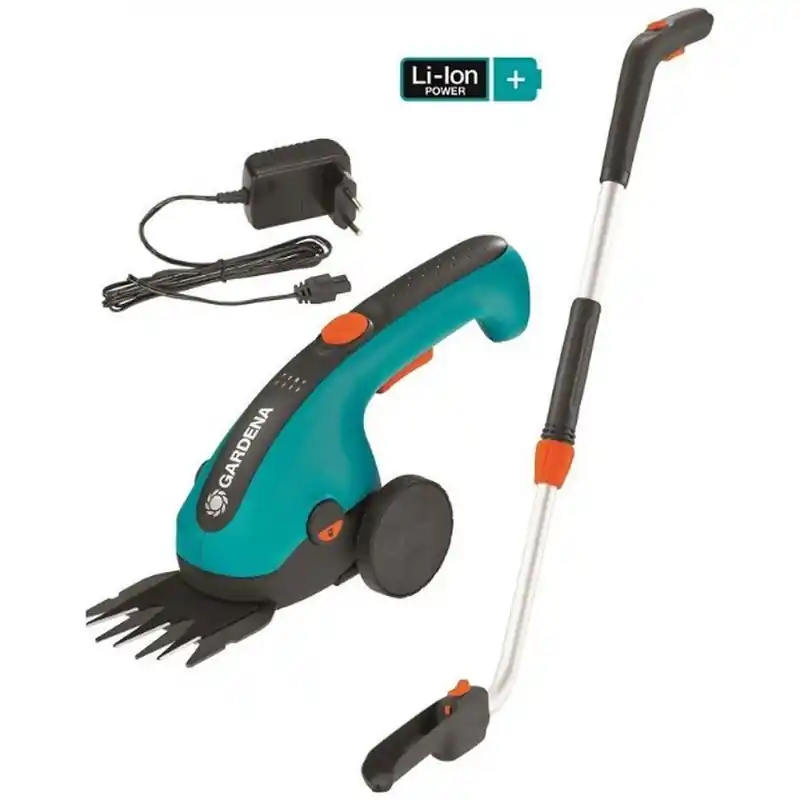 Neu Gardena ClassicCut Set Akku-Grasschere, 8cm 9855-20