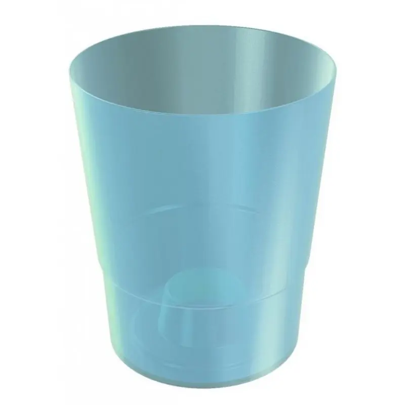COUBI Orchideentopf 12,5 cm, 1,1l blau transparent DSTO125-CB77G Direkt Vom Hersteller