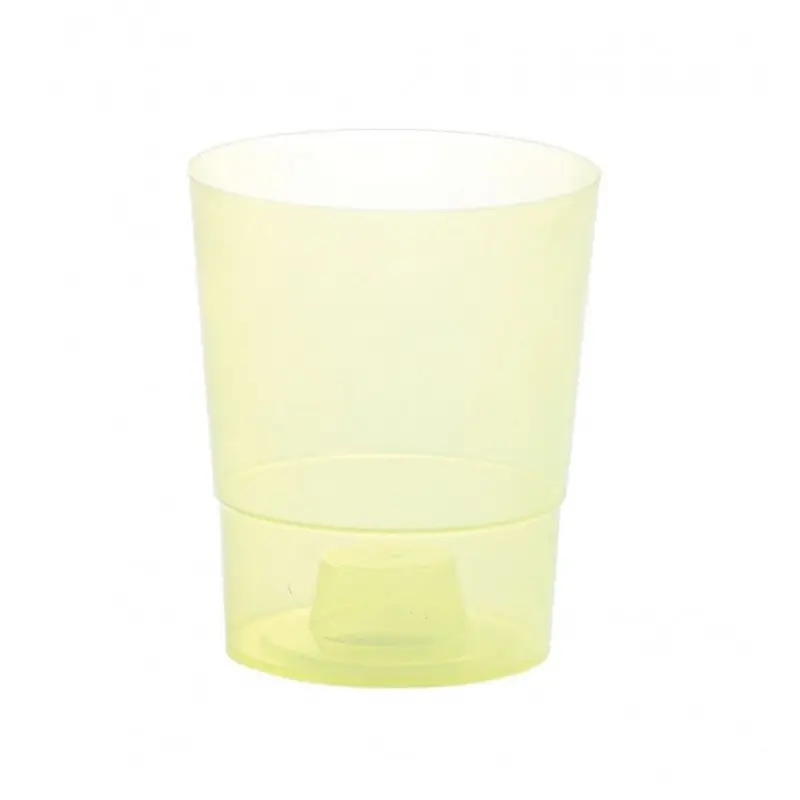 Abverkauf COUBI Orchideentopf 12,5 cm, 1,1 l, gelb transparent DSTO125-CY77G