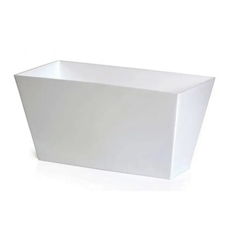 Preisreduziert Prosperplast TUBUS Fall Blumentopf 40x21,6x20cm weiss DTUC400-S449