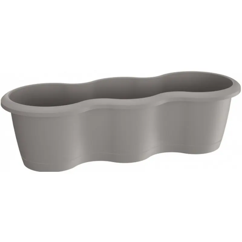 Preis Gesenkt Prosperplast RESPANA TRIPLE Blumenkasten 51,9x20x14,8 cm, hellgrau DREX520-405U