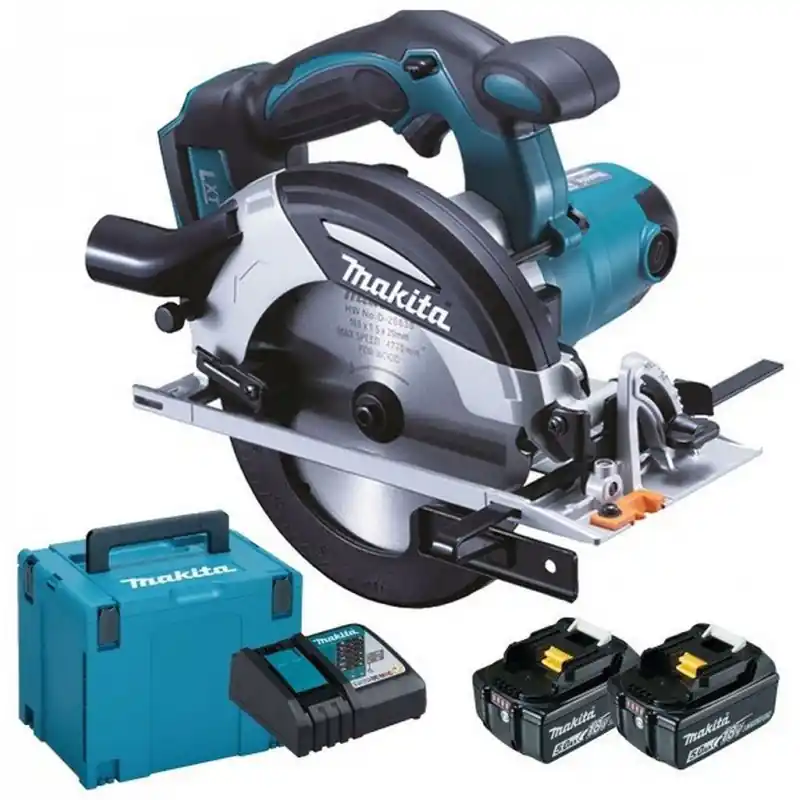 Makita DHS630RTJ Akku-Handkreissäge Li-ion (2x5,0Ah/18V) Makpac Echt