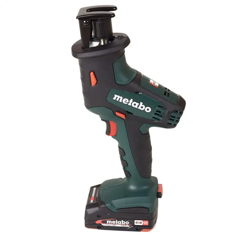 Metabo SSE 18 LTX COMPACT Akku-Säbelsäge inkl. Akkus (18V/2x2,0Ah) Li-ion, 602266500 Zertifiziert