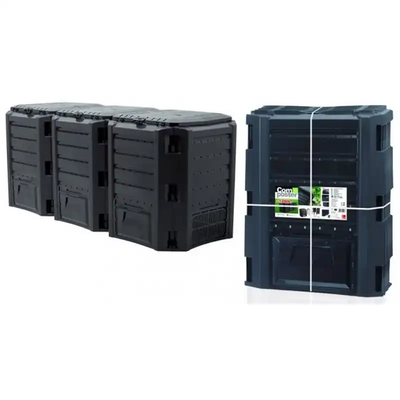 Nur Heute Prosperplast MODULE COMPOGREEN Thermo-Komposter 1200l, schwarz IKLM1200C