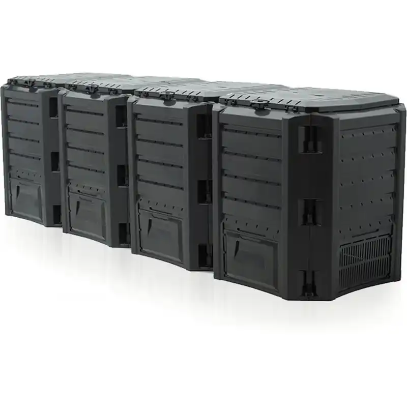 Ausverkauf Prosperplast MODULE COMPOGREEN Thermo-Komposter 1600l, schwarz IKLM1600C-S411