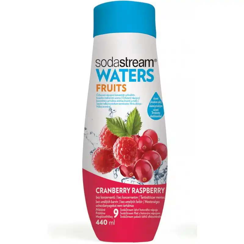 Neu Im Sortiment SODASTREAM Sirup FRUITS Preiselbeere-Himbeere 440 ml