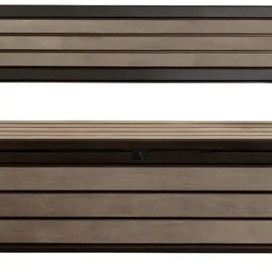 Heißes Angebot KETER HUDSON STORAGE BENCH 227L Gartenbank/Kissenbox, braun 17204490