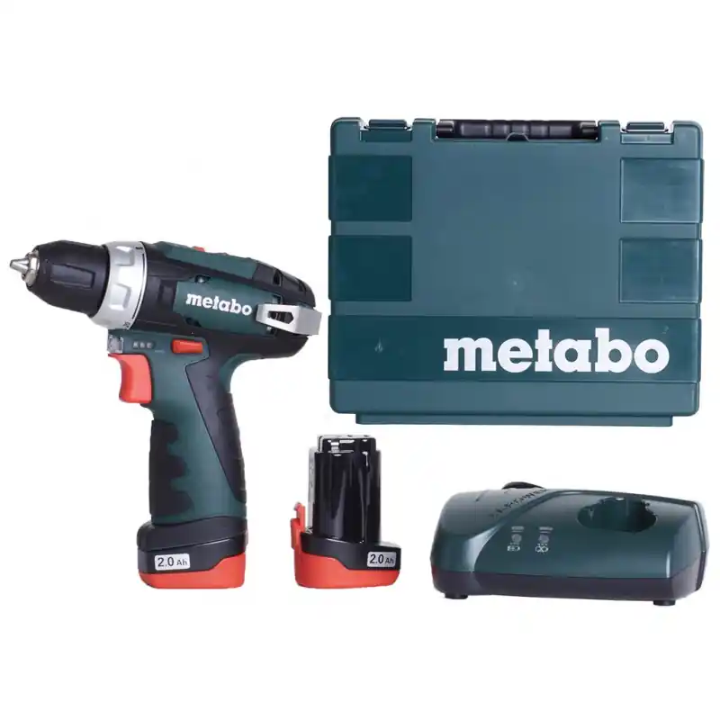 METABO POWERMAXX BS BASIC Akkuschrauber 10.8V 2x2Ah Li-Ion 600080950 Preisknaller