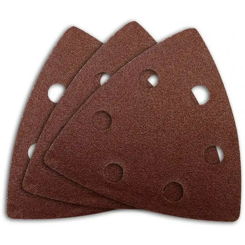 Beliebt GÜDE Delta-Klett-Schleifpapier-Set 6-tlg. 93x93 mm mit Körnung K60 K80 und K100 58195