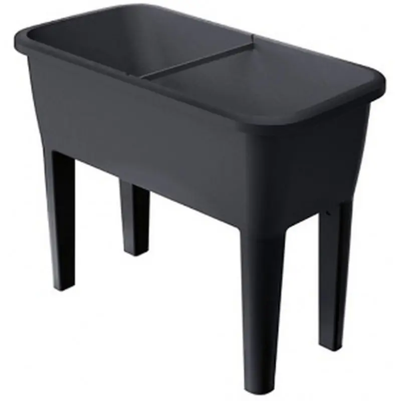 Nur Heute Prosperplast RESPANA Planter High Balkonkasten 77cm, anthrazit ISEB770H-S433