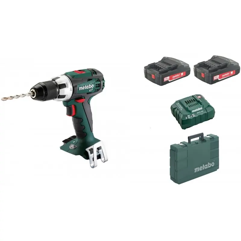 Expressversand MATABO 18V Akku-Bohrschrauber BS 18 LT Compact 2x Akku 2,0 Ah 602102950