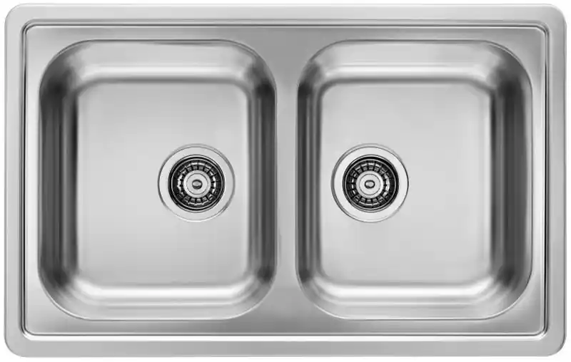 ALVEUS ELEGANT 40 Edelstahlspüle, 810 x 510 mm, Satin 1009383 Knallerangebot