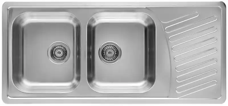 ALVEUS ELEGANT 70 Edelstahlspüle, 1110 x 510 mm, Satin 1009386 Versand Am Gleichen Tag