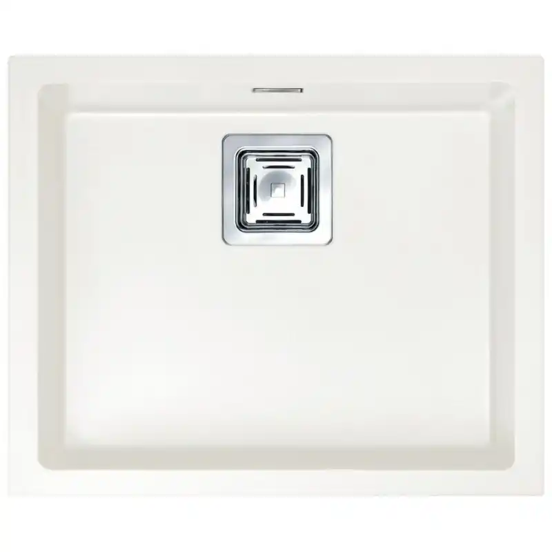 ALVEUS QUADRIX 50 Spülbecken Granital Plus, 560 x 460 mm, Perle 01 Solange Der Vorrat Reicht