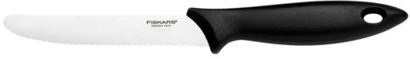 Beliebt Fiskars Essential Tomatenmesser 12 cm, schwarz 1023779