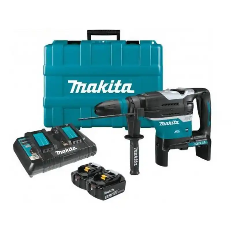 Makita DHR 400 PT2U 2x 18V/ 36V Bohrhammer SDS-Max+ 2x 5,0 Ah Akku +Doppellader Sofort Bestellen