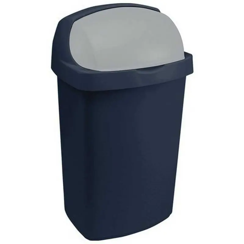 CURVER ROLL TOP 50L Mülleimer 40,7 x 30,6 x 72,5 cm blau 03977-266 Aktuell