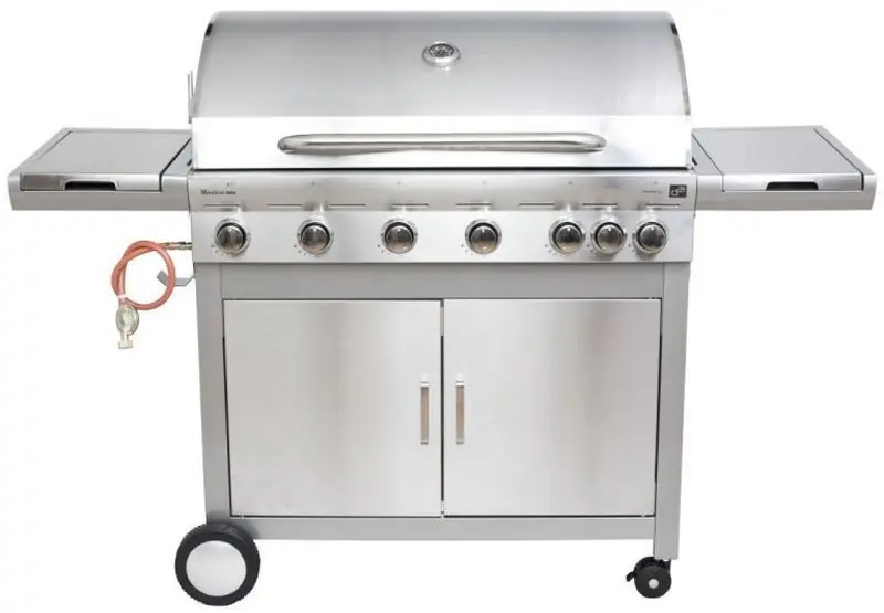 G21 Gasgrill Mexico BBQ Premium Line, 7 Brenner + gratis Reduzierventil 6390306 Aktuell