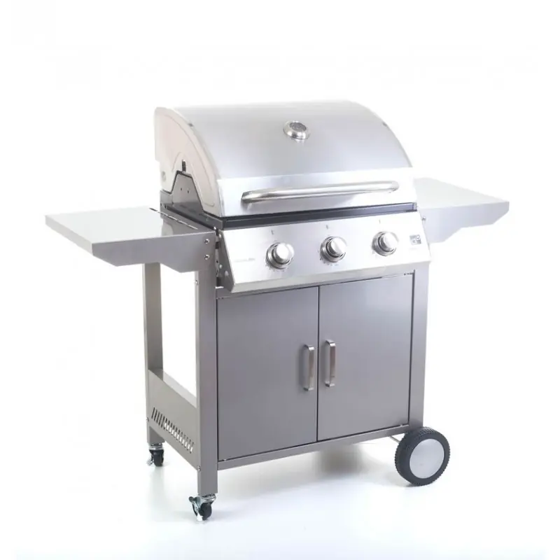 G21 Gasgrill Oklahoma, BBQ Premium Line 3 Brenner + Reduzierventil gratis 6390310 Echt