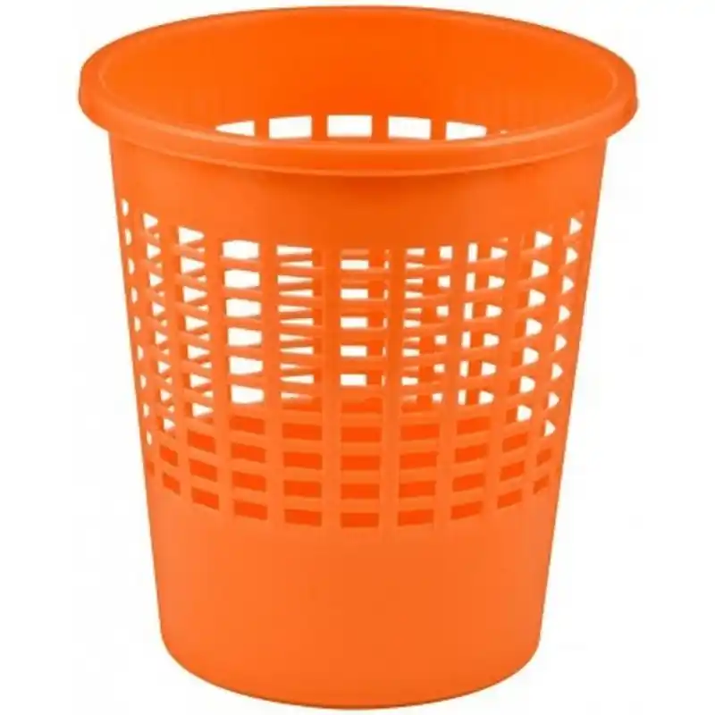 CURVER Papierkorb 11L, 27 x 27 x 29,5 cm orange 04022-999 Markenprodukt