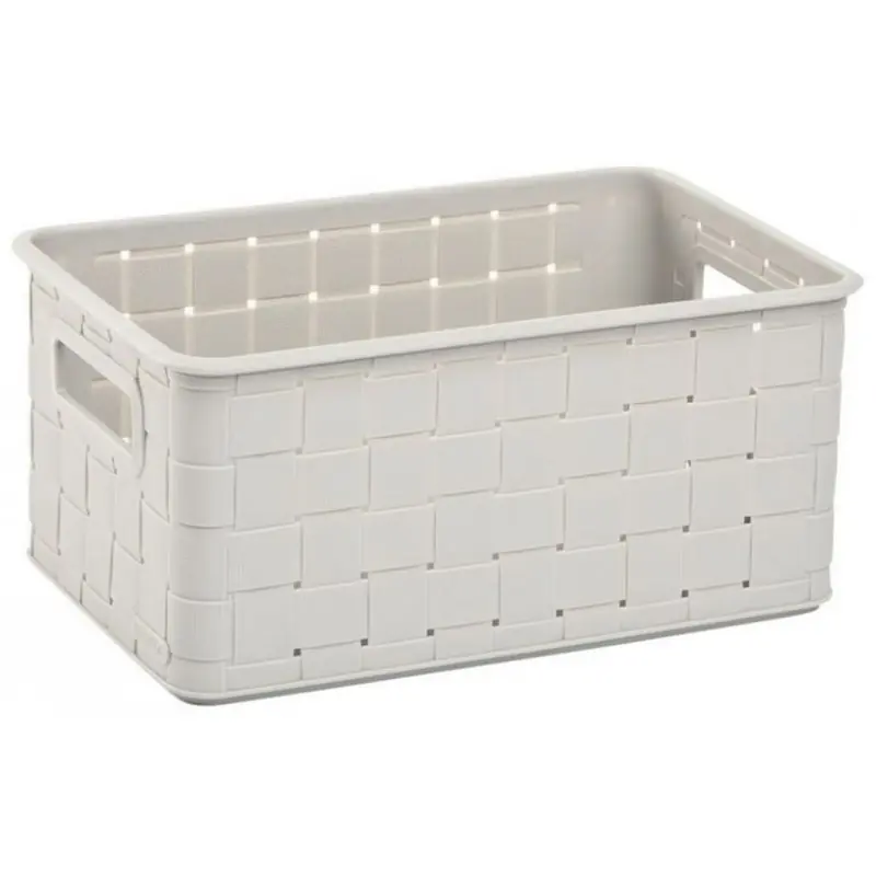 CURVER NUANCE S 6L Aufbewahrungskorb 28 x 18 x 13 cm weiß 17197396 Preisknaller