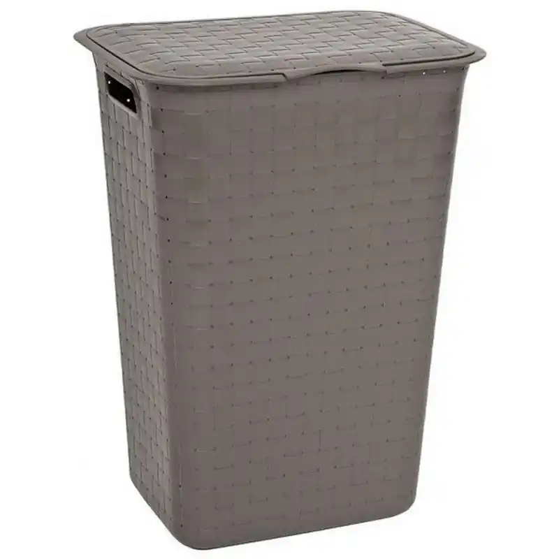 Neue Kollektion CURVER NUANCE 48L Wäschesammler 43 x 34 x 58 cm braun 17197590