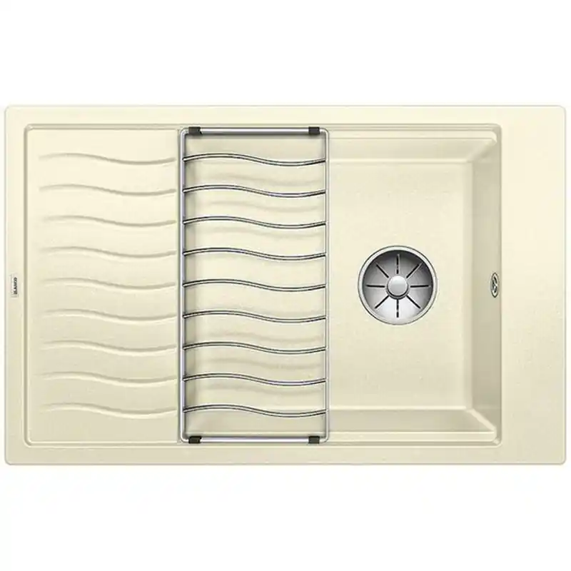 Heißes Angebot BLANCO ELON XL 6 S SILGRANIT® PuraDur®, ohne Ablauffernbedienung InFino®jasmin 524849