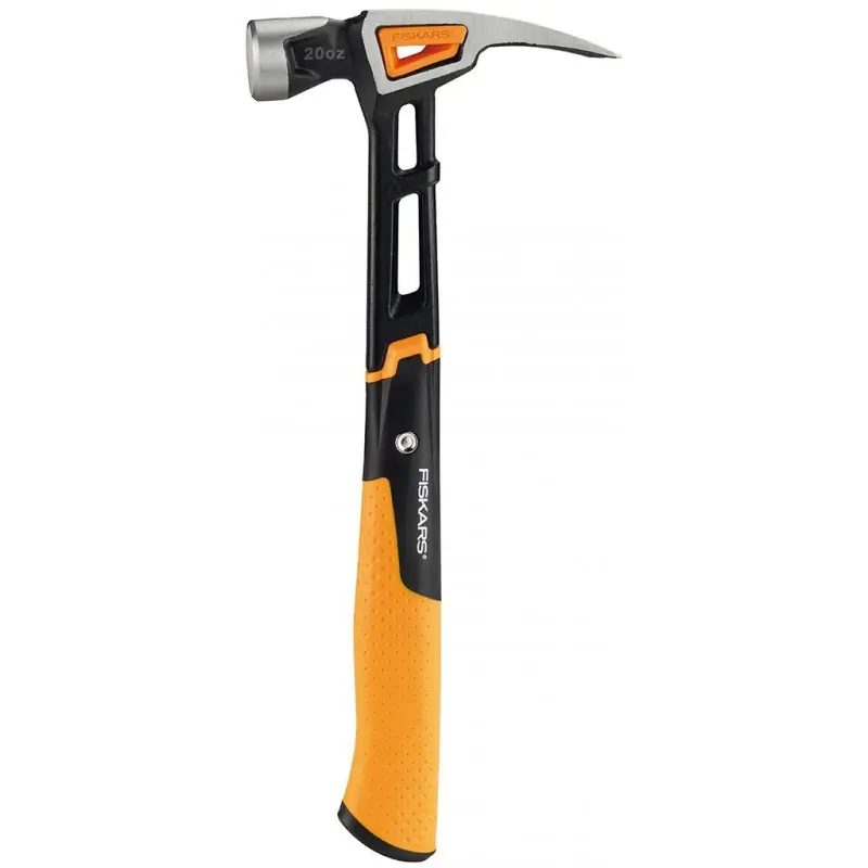 Letzte Chance Fiskars IsoCore L 20oz / 13.5" Schreinerhammer, 34cm 1020214