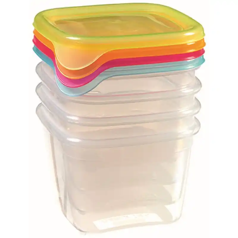 Billig CURVER SET FRESH GO 4x0,45L Frischhaltedosen transparent 08046-999