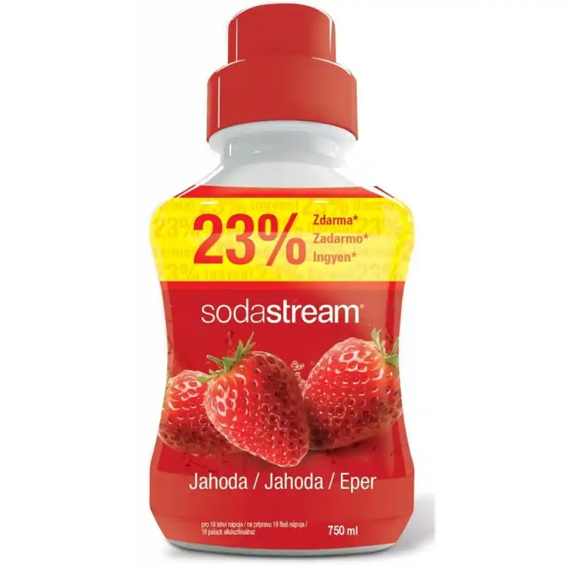 Geprüft SODASTREAM Sirup Erdbeere 750 ml