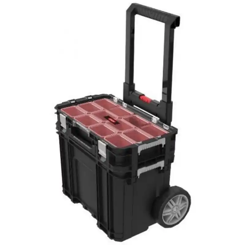 Saisonangebot KETER CONNECT Werkzeugkasten + Organizer 57x37x55cm schwarz 172056661