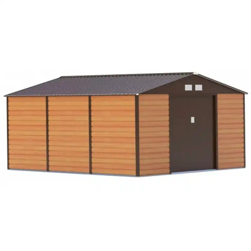 Direkt Vom Hersteller G21 Gartenhaus GAH 1300 - 340 x 383 cm, braun 63900584