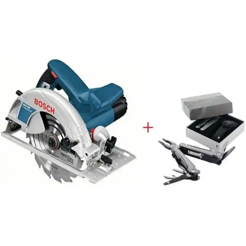 Wochenendangebot BOSCH GSK 190 Handkreissäge +Swiss Peak 0601623001