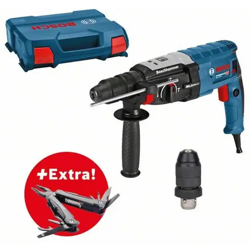 BOSCH GBH 2-28 F Bohrhammer mit SDS-plus +Geschenk Swiss Peak 0611267600 Neu
