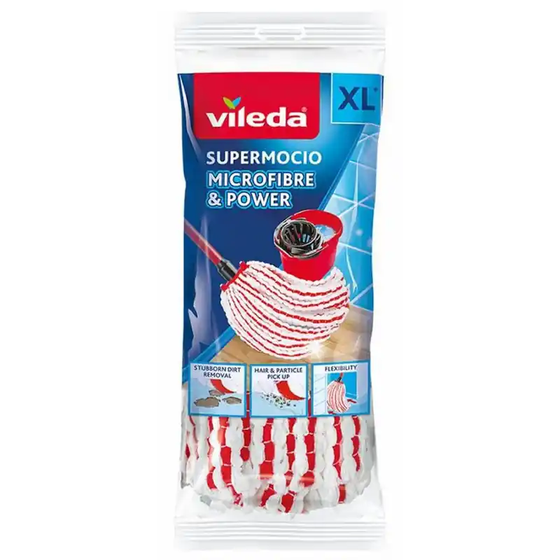Ausverkauf VILEDA Supermocio Microfibre Power Ersatzkopf 157919