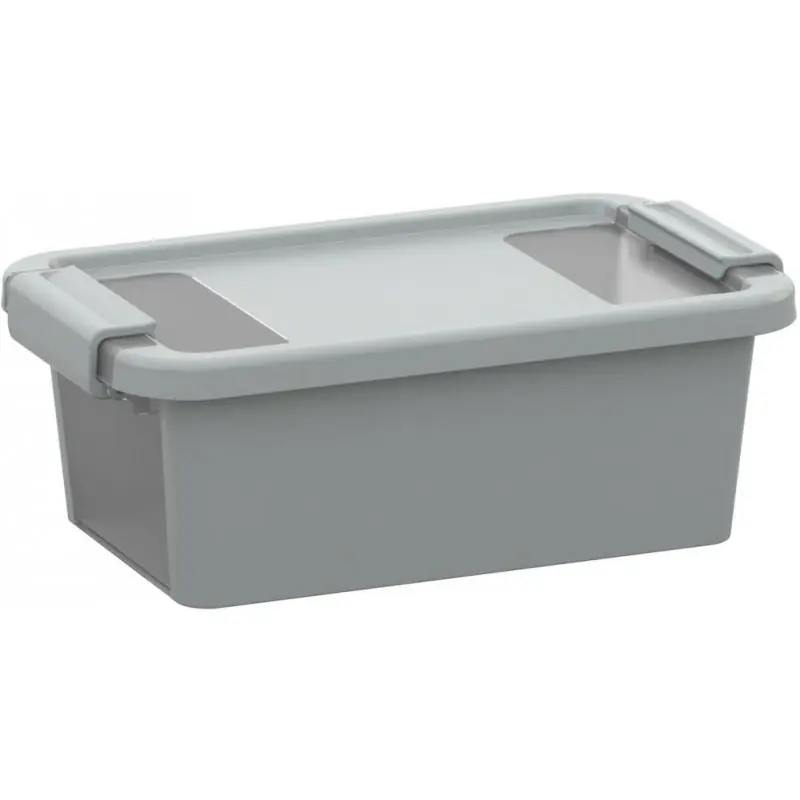 KIS BI BOX XS 3L 26,5x16x10cm grau/transparent Nur Für Kurze Zeit