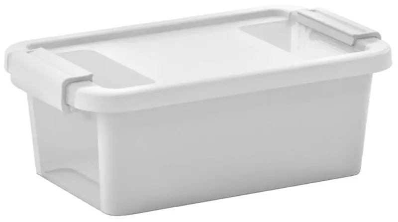 KIS BI BOX XS 3L 26,5x16x10cm weiß/transparent Neuheit