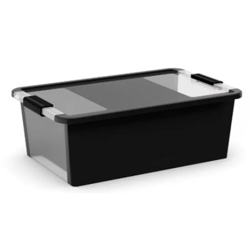 Preisknaller KIS BI BOX M 26L 55x35x19cm schwarz/transparent