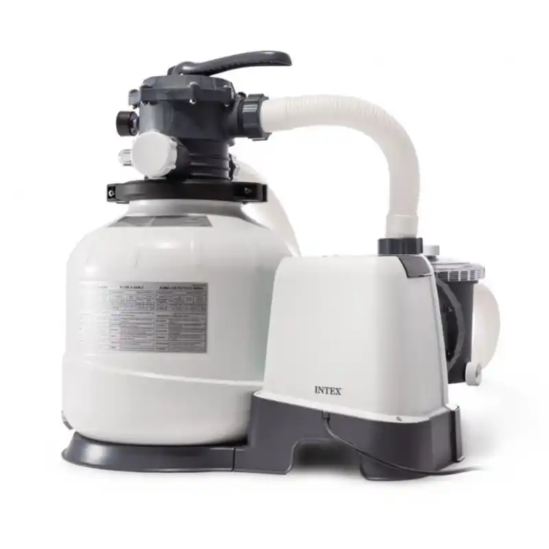 Expressversand INTEX Krystal Clear 2800 Sandfilterpumpe 220-240 V 8 m3/h 26648