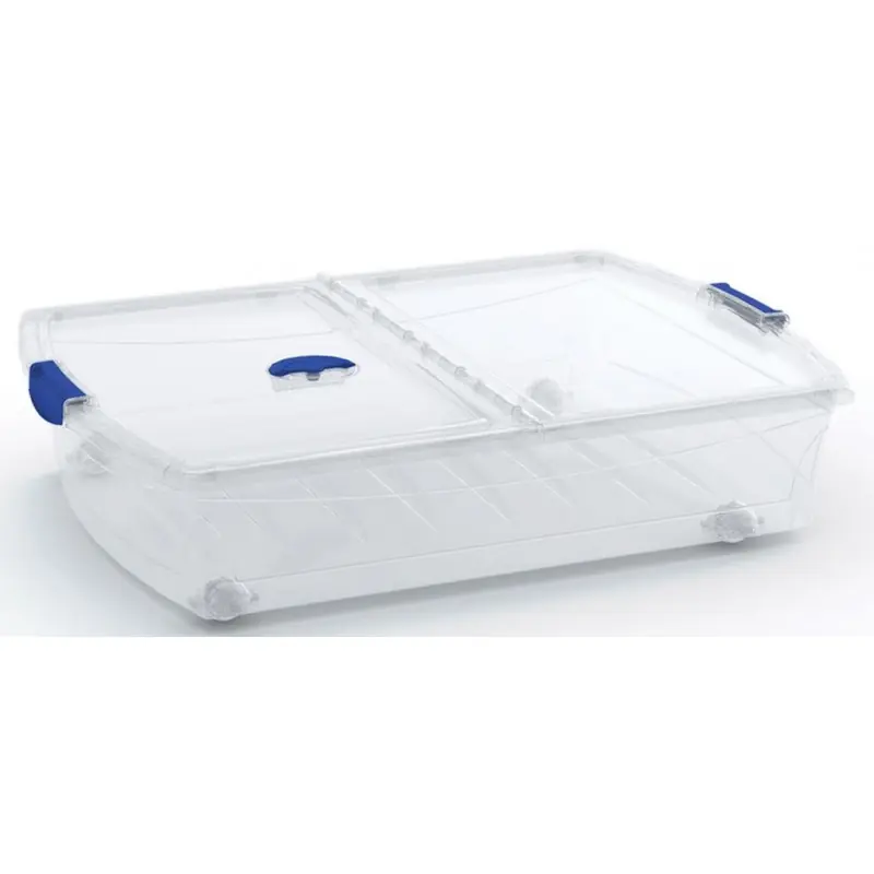 Solange Der Vorrat Reicht KIS SPINNING LATCH BOX XL 56L 78x58x18cm transparent