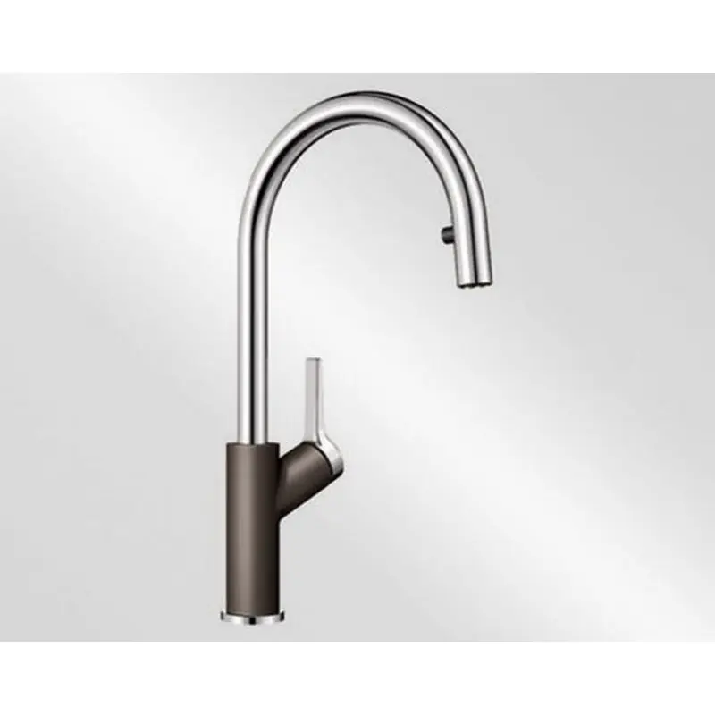 Bestseller BLANCO Carena - S Armatur Silgranit Hochdruck, cafe chrom 520988