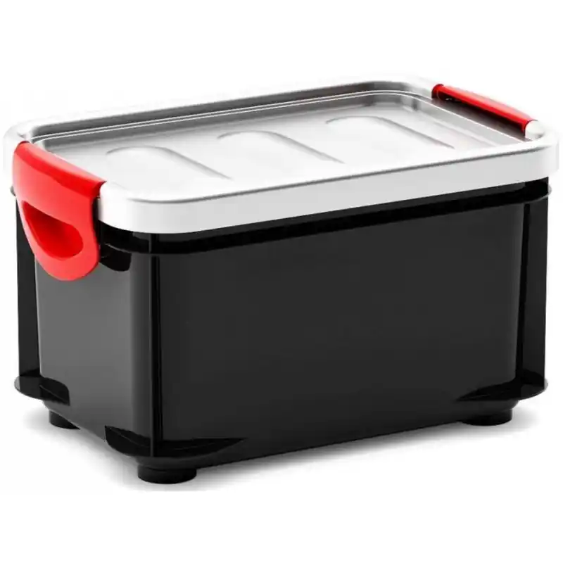 KIS CLIPPER BOX S 5,5l 30x19,5x16,5cm schwarz/grau Top-Seller
