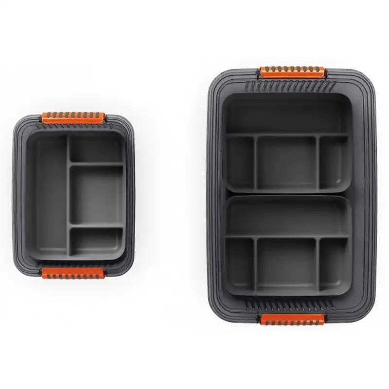 Ausverkauf KIS K LATCH BOX DIVIDER S-M-L Ablageschale 31,5x24x7,5cm grau