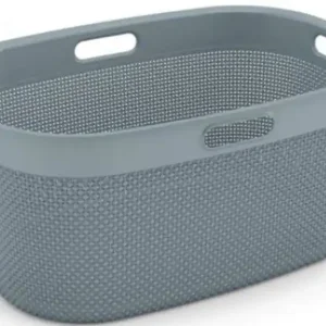 Preiswert KIS FILO BASKET 45L Wäschekorb 59x39x27cm grau