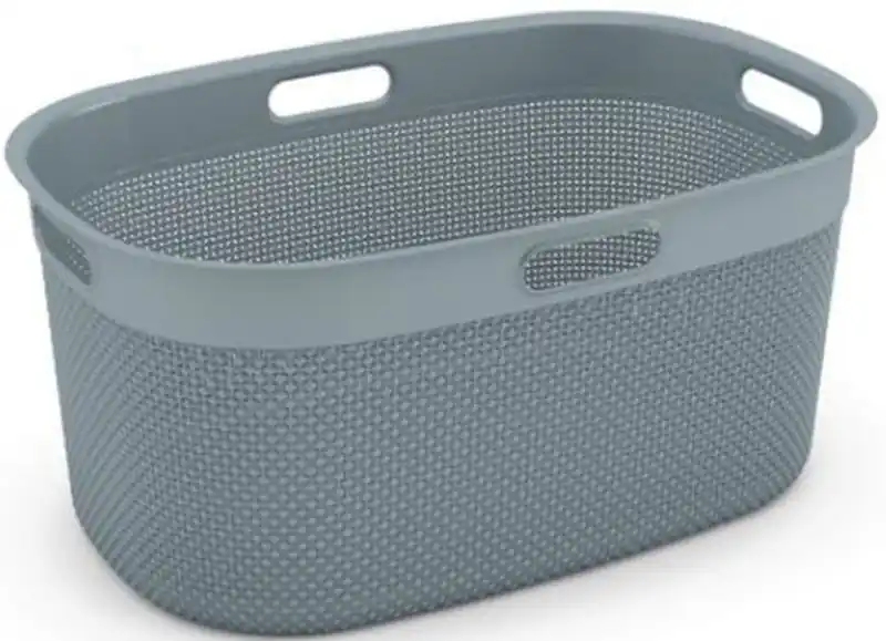 Preiswert KIS FILO BASKET 45L Wäschekorb 59x39x27cm grau