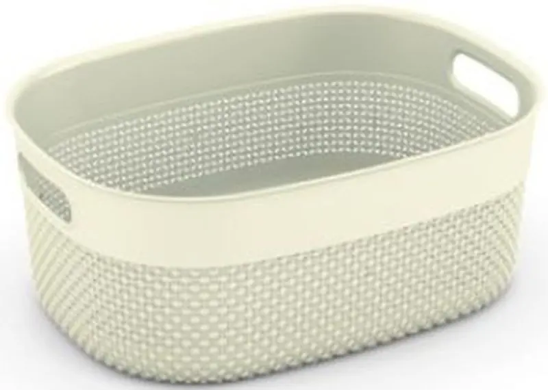 Markenprodukt KIS FILO BASKET M 12L Korb 38x28,5x15cm creme