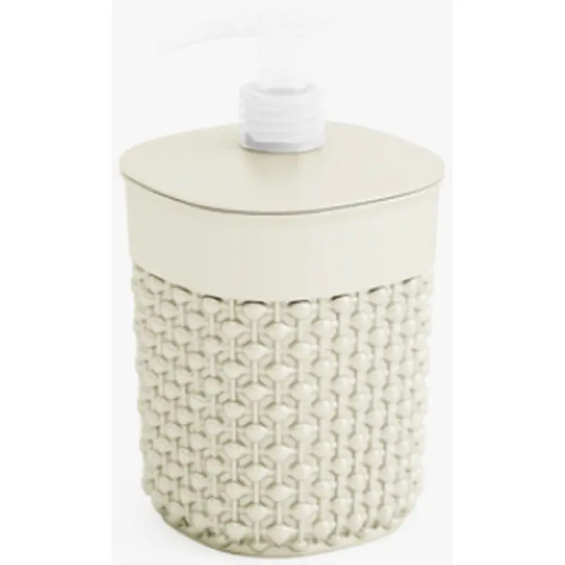 Begrenztes Angebot KIS FILO Seifenspender 9x9x16cm creme