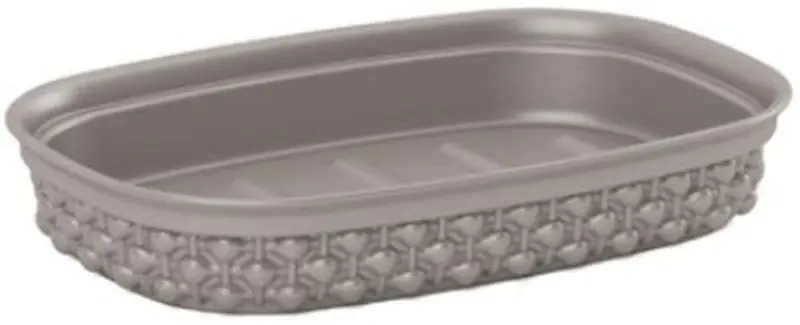 KIS FILO Seifenschale 15x10x3cm taupe Begrenztes Angebot